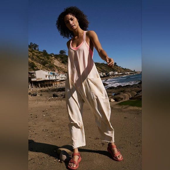 Free People Hot Shot Printed Onesie, Incline Bambo Combo, NWOT, Size S - Picture 4 of 6